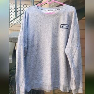 PINK Victoria's Secret Gray Sweater